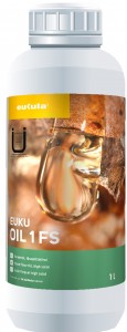 Паркетное масло с Euku oil 1 FS Матовое 1л