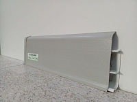 Плинтус пластиковый Идеал ДЕКОНИКА 70 002 Светло-серый Плинтус пластиковый Идеал ДЕКОНИКА 70 002 Светло-серый