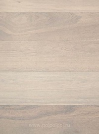 Массивная доска Amber Wood Белый дуб браш лак