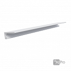 Щелевой плинтус AlPro13-7067 алюминиевый RAL 9016 Белый 2,7 м Щелевой плинтус AlPro13-7067 алюминиевый RAL 9016 Белый 2,7 м