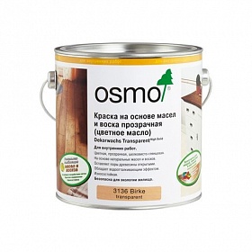 OSMO Dekorwachs Transparent Цветная краска на основе масел и воска