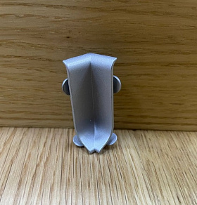 Угол внутренний алюминиевый анодированный 80 мм. к плинтусу Alpro 13 - 2180  