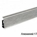 Плинтус пластиковый Arbiton INDO 70, 17 Алюминий Плинтус пластиковый Arbiton INDO 70, 17 Алюминий