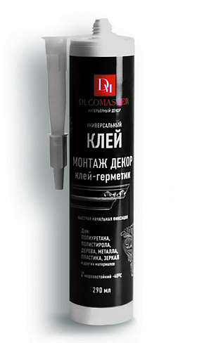 Клей-герметик Decomaster Монтаж-Декор 