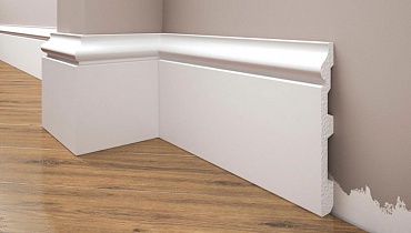 Плинтус под покраску Cezar Elegance LPC22