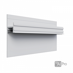 Рассеиватель матовый для теневого плинтуса AlPro13 (2.7м.п.)