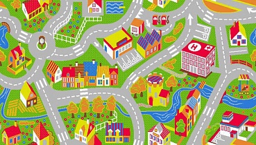 Ковролин КОВРЫ БРЕСТА КИНДЕР-МИКС 51980-20_2 м