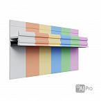 Рассеиватель черный для теневого плинтуса AlPro13 (2.7м.п.) Рассеиватель черный для теневого плинтуса AlPro13 (2.7м.п.)