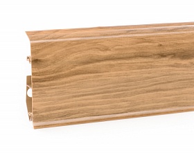 Плинтус пластиковый Korner EVO 70  Дуб Эксклюзив