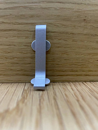 Соединитель алюминиевый анодированный 80 мм. к плинтусу Alpro 13 - 2180 Соединитель алюминиевый анодированный 80 мм. к плинтусу Alpro 13 - 2180